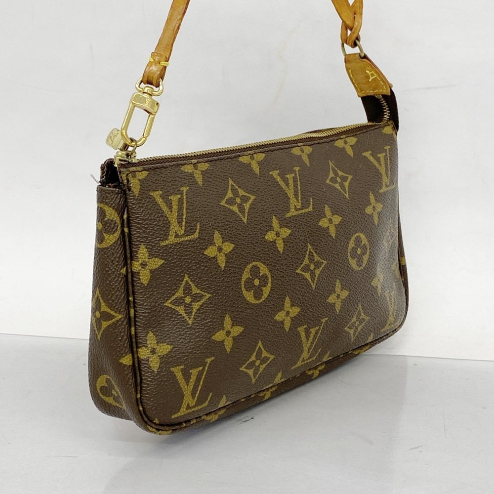 Louis Vuitton Pouch Monogram Pochette Accessoires M51980 Brown Women's - Picture 2 of 10